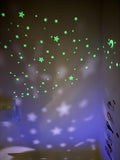 201 Pcs Glow in The Dark Stocking Stuffers for Kids Ages 3-5, 4-8, 8-12, Boys Girls Room Decor Wall Stickers Stocking Stuffers for Toddler-Multi Stars Stickers for Ceiling Bedroom,