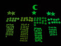 201 Pcs Glow in The Dark Stars Stickers for Ceiling, Toddler Stocking Stuffers Wall Room Decor Gifts, Luminous 3D Glowing Stars Easter Basket Stuffers for Kids Boys Girls - Blue